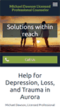 Mobile Screenshot of michaeldawsoncounseling.com